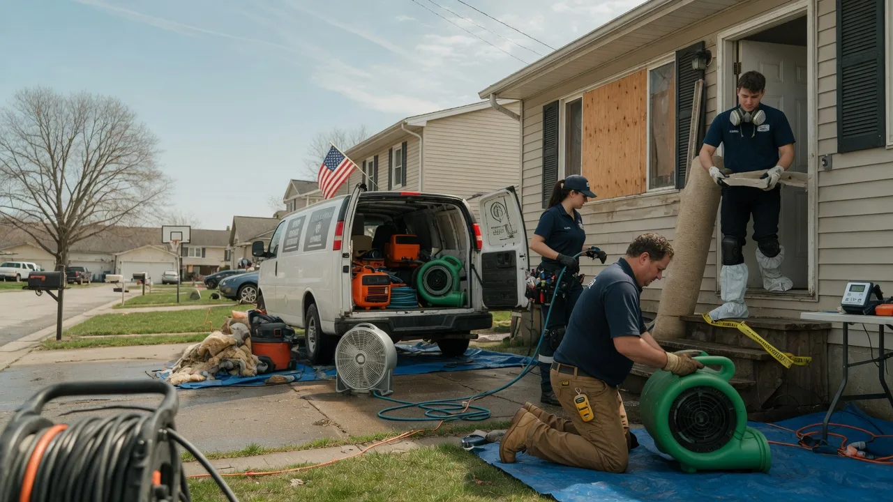 Water Damage Restoration in Tylersburg, PA near me